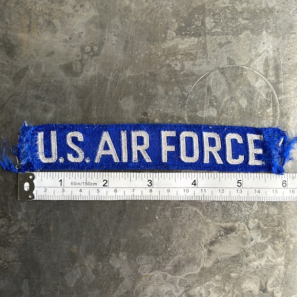 U.S. AIR FORCE blue tape patch - Picture 11 of 11